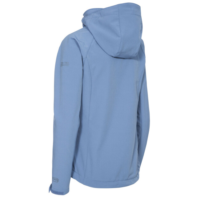 Trespass Dames bela ii waterbestendige softshell jas UTTP3440_denimblue large