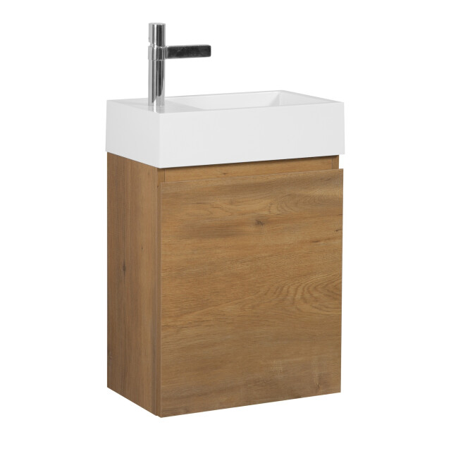 Badplaats Toiletmeubel angela 40 x 22 cm - fonteinmeubel met wastafel 3181351 large