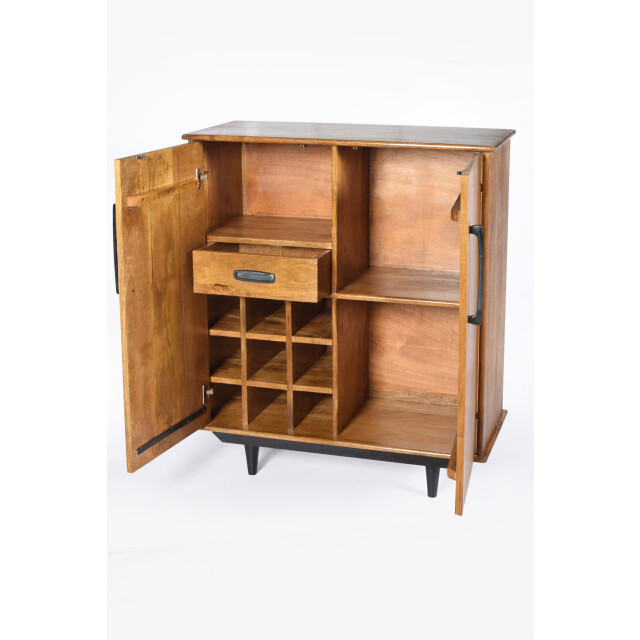 Livingfurn D - kabinetkast ayleen 90cm mangohout 2834819 large