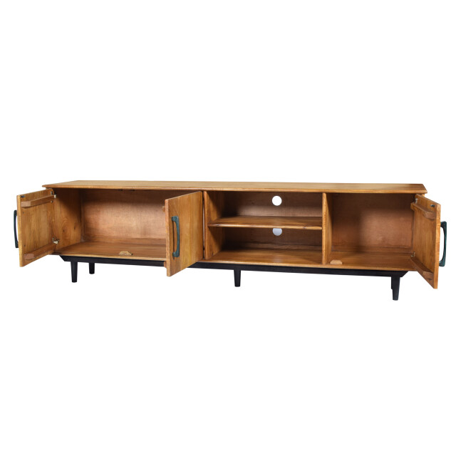 Livingfurn D - tv meubel ayleen 200cm mangohout 2834817 large