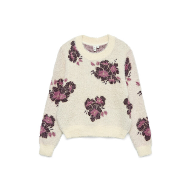 Vero Moda Vmpoilu flower ls o-neck pullover b 10335279 large