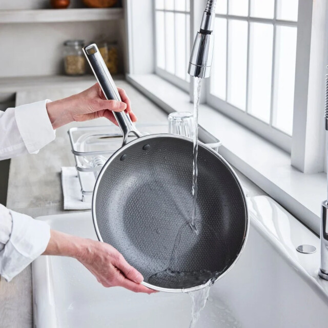 Greenpan Apex wok 28cm triply rvs CC010199-001 large