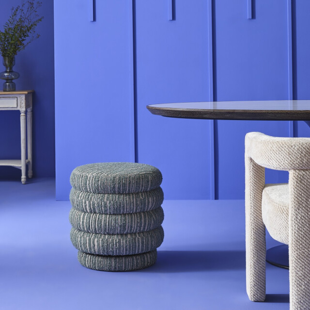 Signature Tafelpoef in groene stof, draaibaar l46,5 cm bibendum 3061980 large