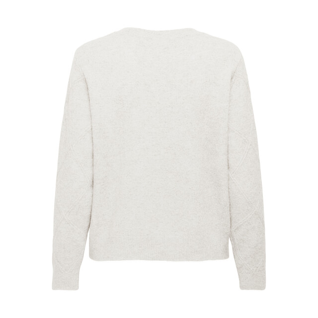 Jacqueline de Yong bella life l/s struct pearl pul 15362398 cloud dancer 06712.198.0236 large
