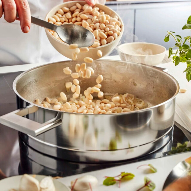 Demeyere John pawson 7 kookpan dubbelwandige deksel 28cm 72328 A large