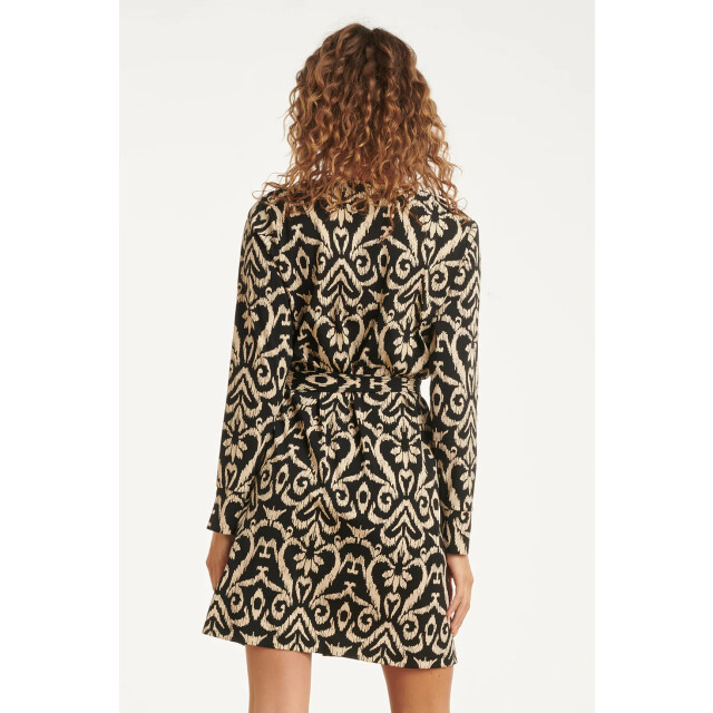 Smashed Lemon 25816 – jurk met abstract ruitdessin | 25816-999-720 large Smashed Lemon 25816 – jurk met abstract ruitdessin | 25816-999-720 large