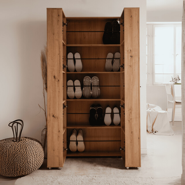 CaliCosy Schoenenkast 15 compartimenten lugo l74 cm 2937555 large