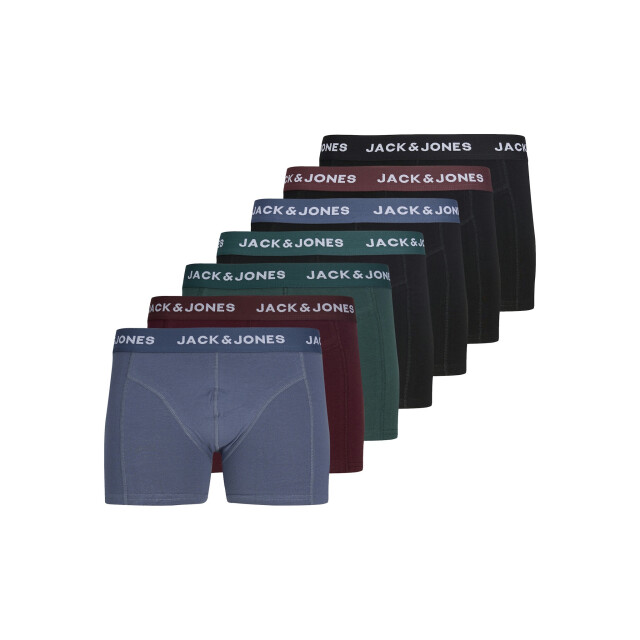 Jack & Jones Heren boxershorts trunks jactommy 7-pack effen 12295184 large