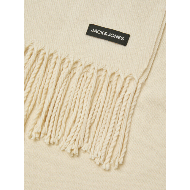 Jack & Jones Heren sjaal jacsolid gebroken wit 12140332-Off large