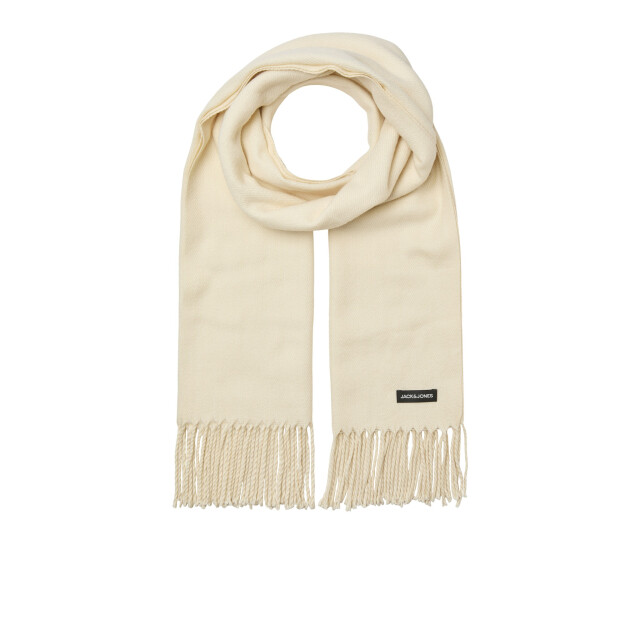Jack & Jones Heren sjaal jacsolid gebroken wit 12140332-Off large