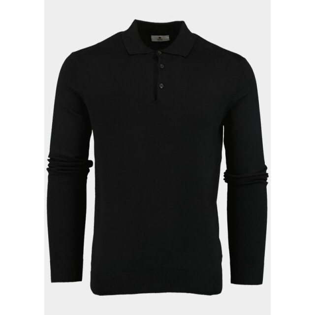 Bos Bright Blue Polo lange mouw polo met boord 3020900/900 189639 large Bos Bright Blue Polo lange mouw polo met boord 3020900/900 189639 large