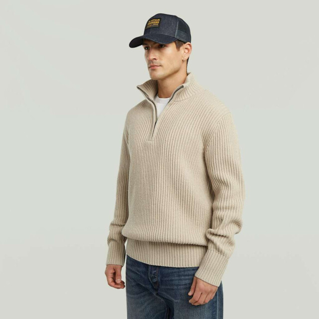 G-Star Essential half zip knit D23938-E212-1214 large G-Star Essential half zip knit D23938-E212-1214 large