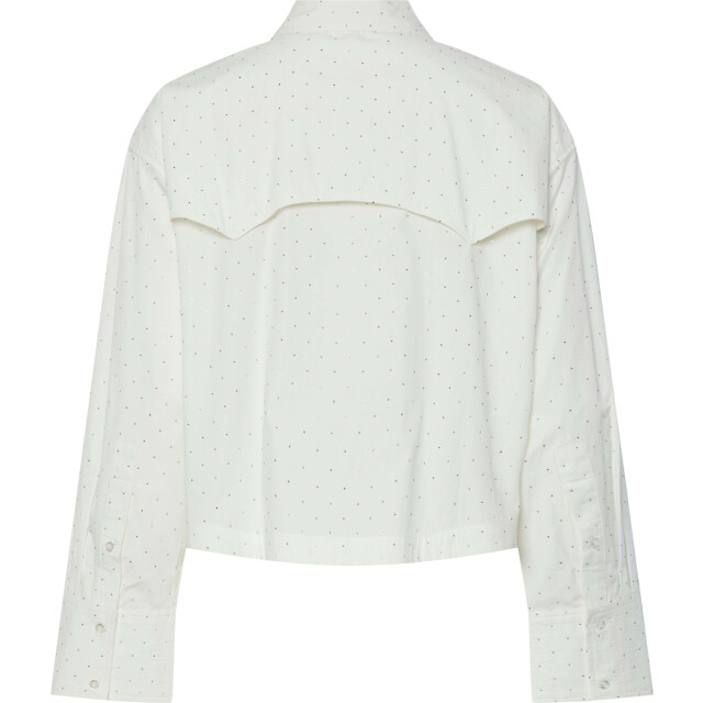 Y.A.S Yasciru ls short studded shirt s. star white 26039023-211291 large