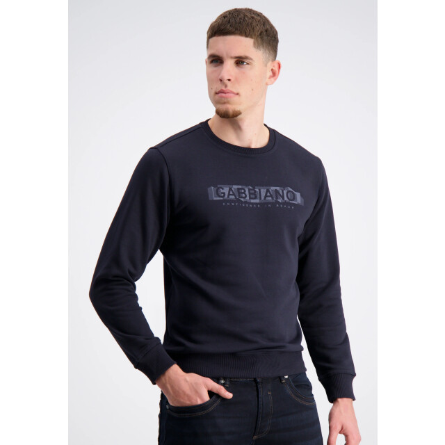 Gabbiano Heren sweater 15094 301 navy Gabbiano Sweater 15094 301Navy large