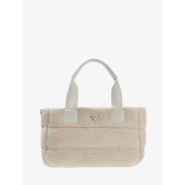 Guess Dames tas sherpa mini tote V5BZ15-WF830-G1DW large