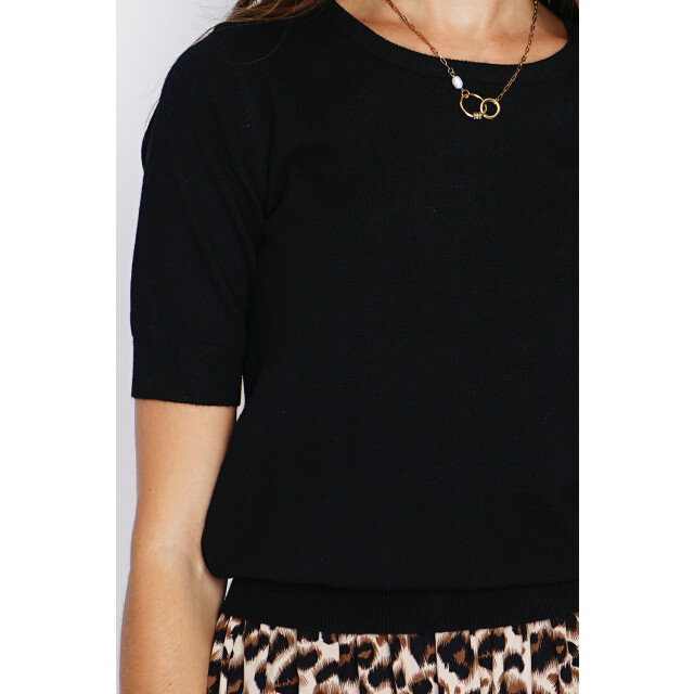 William de Faye Set with crew neck and long sleeve noir WF2633AB_Black large