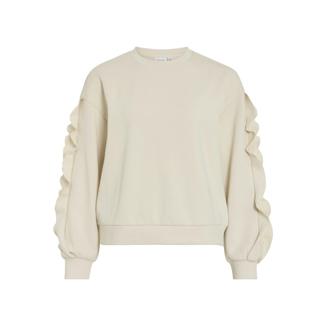 Vila vimentina flounce o-neck l/s top 14111068 birch 06615.198.0134 large Vila vimentina flounce o-neck l/s top 14111068 birch 06615.198.0134 large