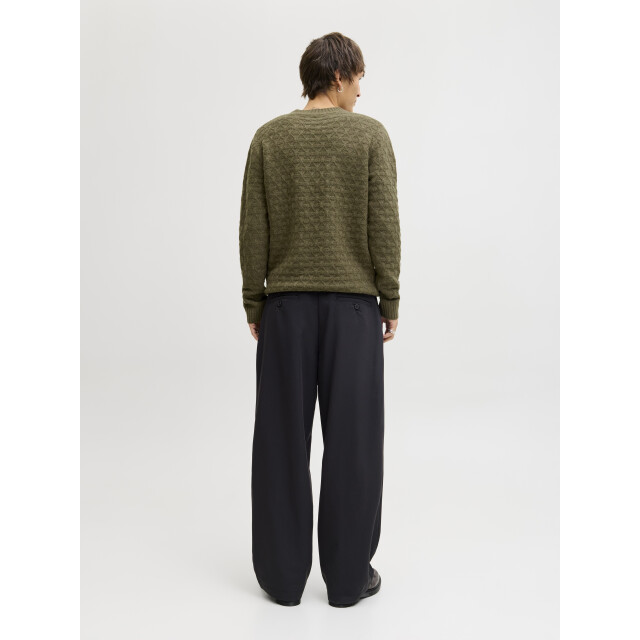 Jack & Jones jprblasimon structure knit crew nec 12286768 beech 05711.369.0120 large