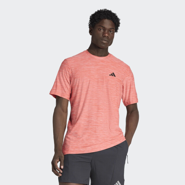 Adidas tr-es stretch t training t-shirt korte mouw heren - 072863_470-L large