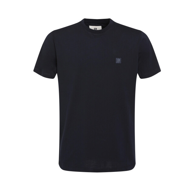 Gabbiano Heren shirt baze 152713 301 navy Gabbiano 152713 301Navy large