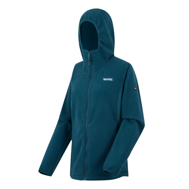Regatta Dames elinn fleecejas met capuchon UTRG12150_black large