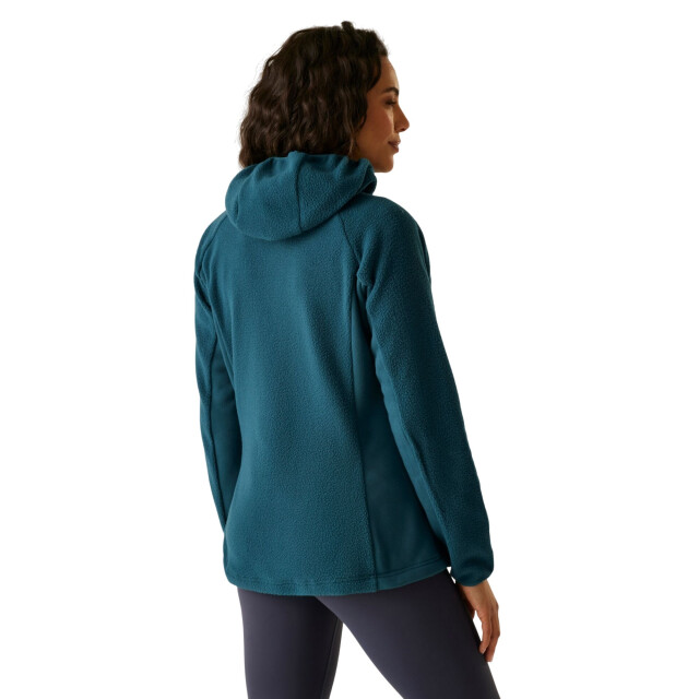 Regatta Dames elinn fleecejas met capuchon UTRG12150_black large