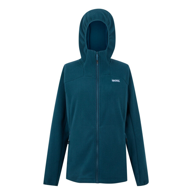 Regatta Dames elinn fleecejas met capuchon UTRG12150_black large