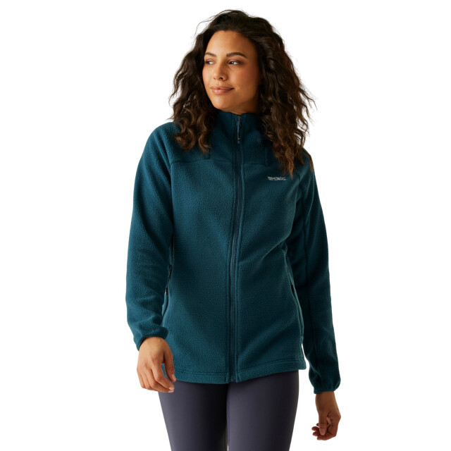 Regatta Dames elinn fleecejas met capuchon UTRG12150_black large