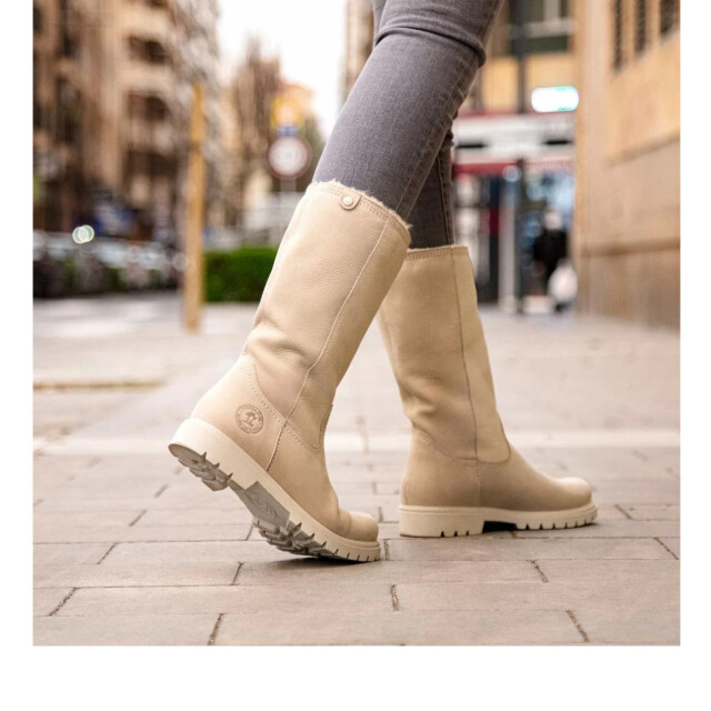 Panama Jack Bambina B129 Laarzen Beige Bambina B129 large