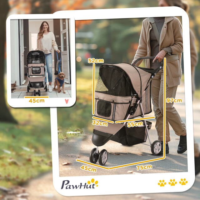 4goodz Luxe hondenkar hondenbuggy met verstelbare stuurhoogte - 3345769 large 4goodz Luxe hondenkar hondenbuggy met verstelbare stuurhoogte - 3345769 large
