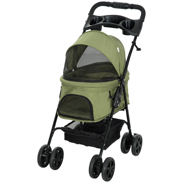 4goodz Hondenbuggy met zonnedak en opbergnet tot 4 kg - 3345774 large 4goodz Hondenbuggy met zonnedak en opbergnet tot 4 kg - 3345774 large