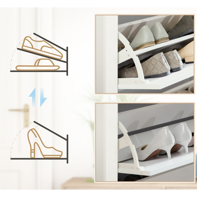 4goodz Homcom schoenenkast schoenopberger 3 voor 18 paar schoenen 3173639 large