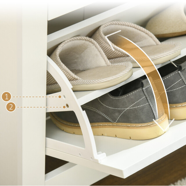 4goodz Homcom schoenenkast schoenopberger 3 voor 18 paar schoenen 3173639 large