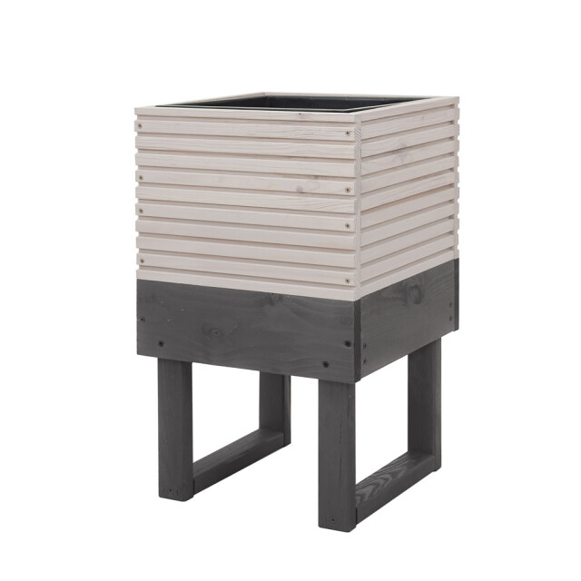 Westmann Kathleen houten plantenbak 33x33x54 cm - 3169343 large