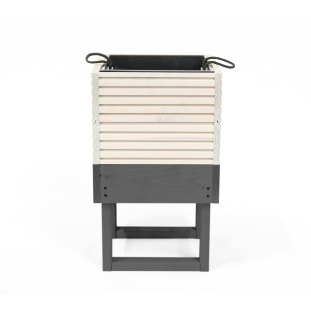 Westmann Kathleen houten plantenbak 33x33x54 cm - 3169343 large