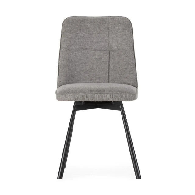 CaliCosy Game of 4 swivel fabric chairs h85.5 cm iona 3344978 large CaliCosy Game of 4 swivel fabric chairs h85.5 cm iona 3344978 large