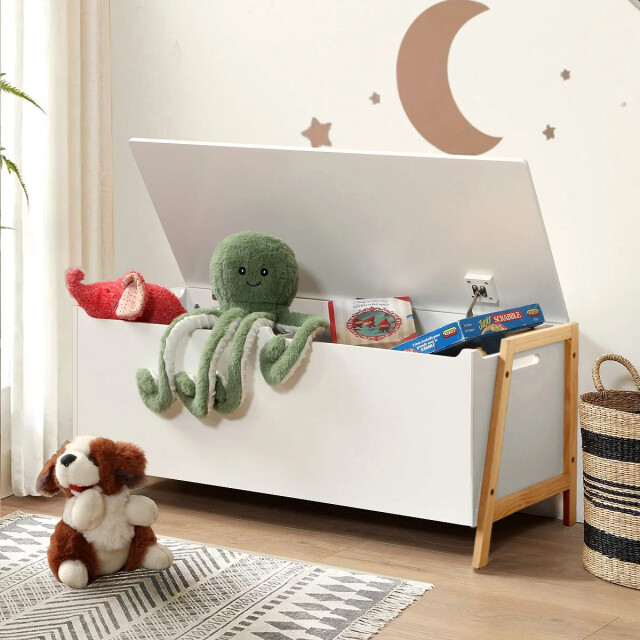 CaliCosy Opbergkist met 2 vakken voor kinderen l99 cm 3243643 large