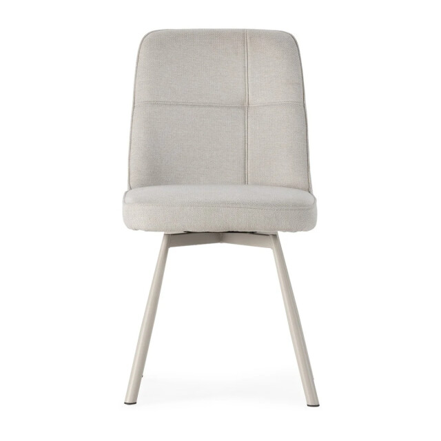 CaliCosy Game of 4 swivel fabric chairs h85.5 cm iona 3344977 large CaliCosy Game of 4 swivel fabric chairs h85.5 cm iona 3344977 large