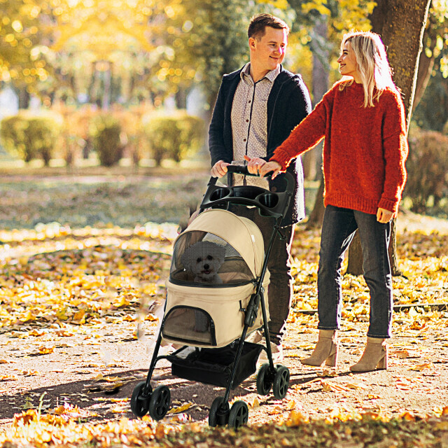 4goodz Hondenbuggy met zonnedak en opbergnet tot 4 kg licht 3345775 large 4goodz Hondenbuggy met zonnedak en opbergnet tot 4 kg licht 3345775 large