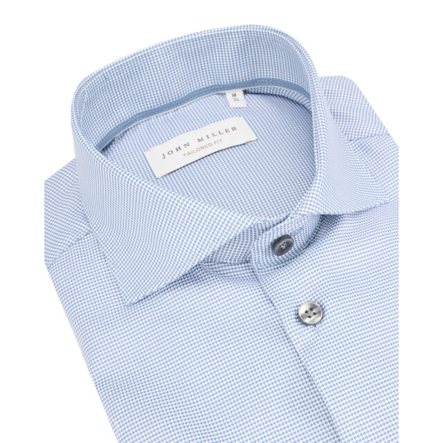 John Miller Tailored fit dress shirt longe sleeve 104034-001-41 large