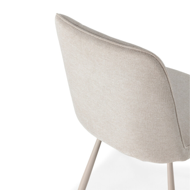 CaliCosy Game of 4 swivel fabric chairs h85.5 cm iona 3344977 large CaliCosy Game of 4 swivel fabric chairs h85.5 cm iona 3344977 large