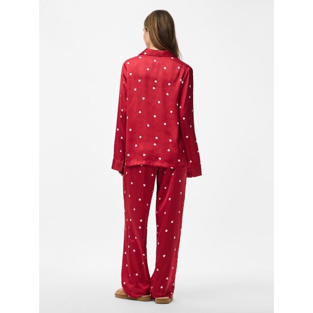 Pieces Dames pyjama set pcjytte hartjes satijn nachtset 17159924-Savvy Red Hearts large Pieces Dames pyjama set pcjytte hartjes satijn nachtset 17159924-Savvy Red Hearts large