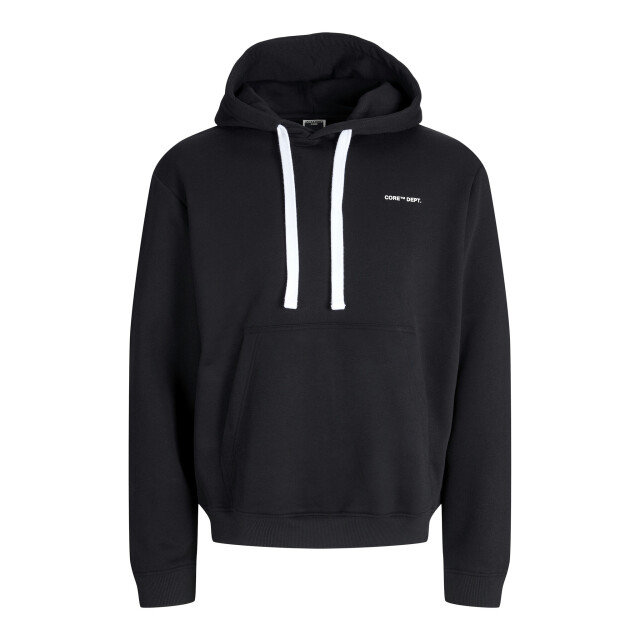 Jack & Jones Heren hoodie jcocover 12282973-Black large Jack & Jones Heren hoodie jcocover 12282973-Black large