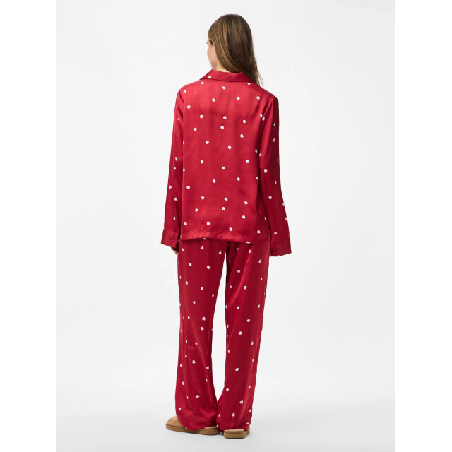 Pieces Dames pyjama set pcjytte hartjes satijn nachtset 17159924-Savvy Red Hearts large Pieces Dames pyjama set pcjytte hartjes satijn nachtset 17159924-Savvy Red Hearts large