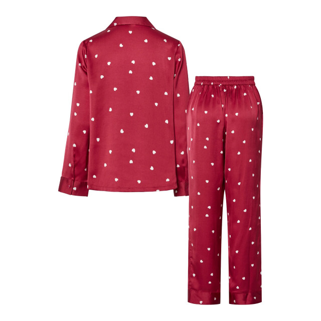 Pieces Dames pyjama set pcjytte hartjes satijn nachtset 17159924-Savvy Red Hearts large Pieces Dames pyjama set pcjytte hartjes satijn nachtset 17159924-Savvy Red Hearts large