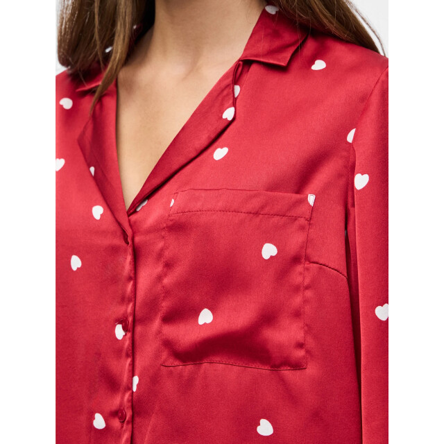 Pieces Dames pyjama set pcjytte hartjes satijn nachtset 17159924-Savvy Red Hearts large Pieces Dames pyjama set pcjytte hartjes satijn nachtset 17159924-Savvy Red Hearts large