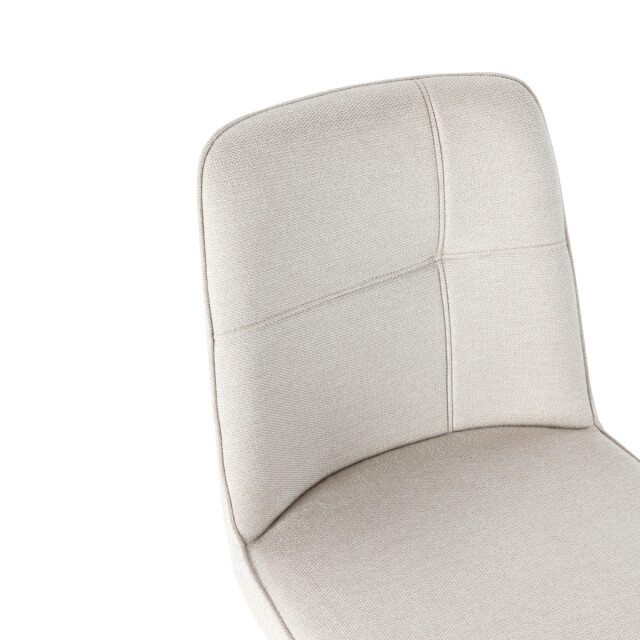 CaliCosy Game of 4 swivel fabric chairs h85.5 cm iona 3344977 large CaliCosy Game of 4 swivel fabric chairs h85.5 cm iona 3344977 large