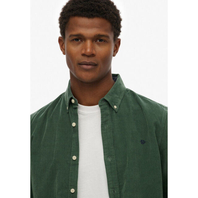 Superdry Classic needle cord overhemd oud 5309.23.0001 large