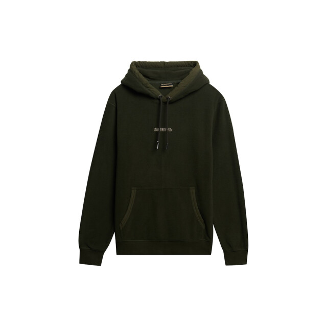 Superdry Fleece hoodie donker 5209.27.0047 large