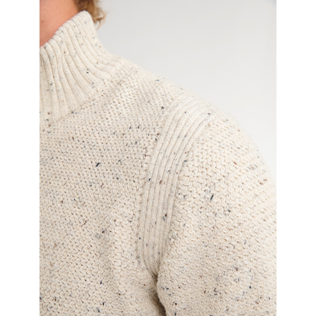 Petrol Industries men knitwear collar m-3050-kwc226 0009 antique white melee 05710.100.0007 large Petrol Industries men knitwear collar m-3050-kwc226 0009 antique white melee 05710.100.0007 large